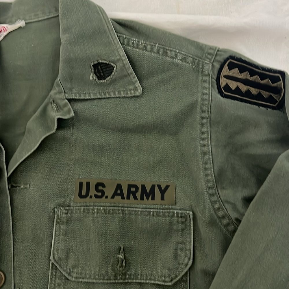 Vintage US military shirt jacket